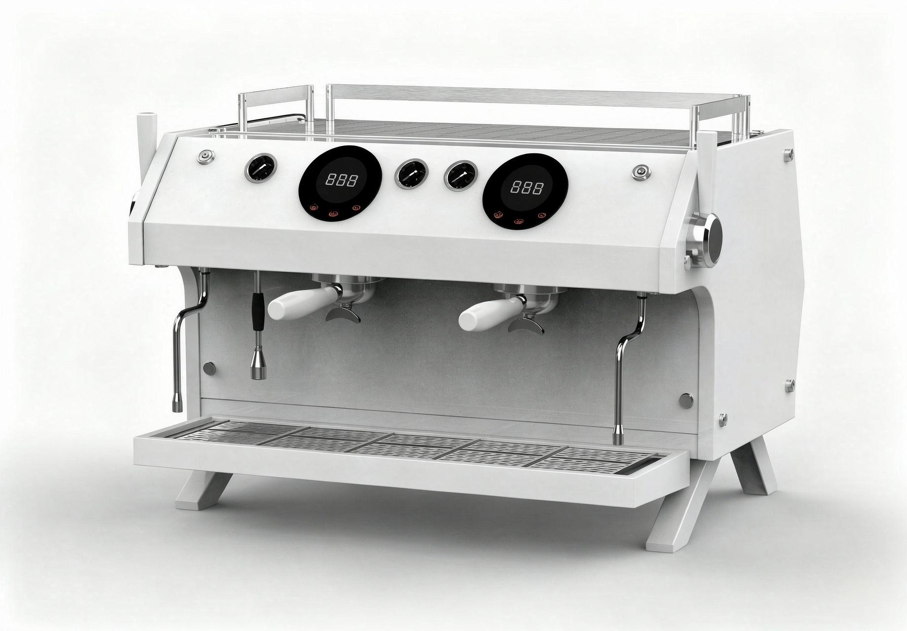 2 Group Triple Boiler Coffee Machine