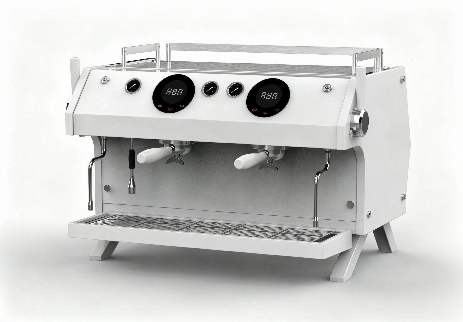 2 Group Triple Boiler Coffee Machine